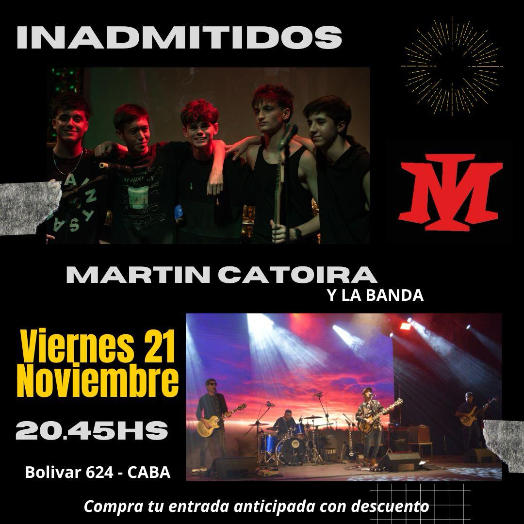 Inadmitidos Martín Catoira